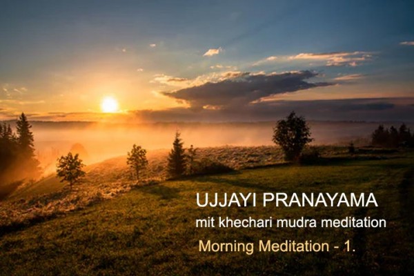 Ujjayi Pranayama Mit Khechari Mudra Meditation